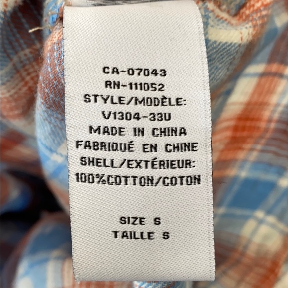 2 for $20 Vanilla Star long sleeve plaid shirt - Picture 5 of 5